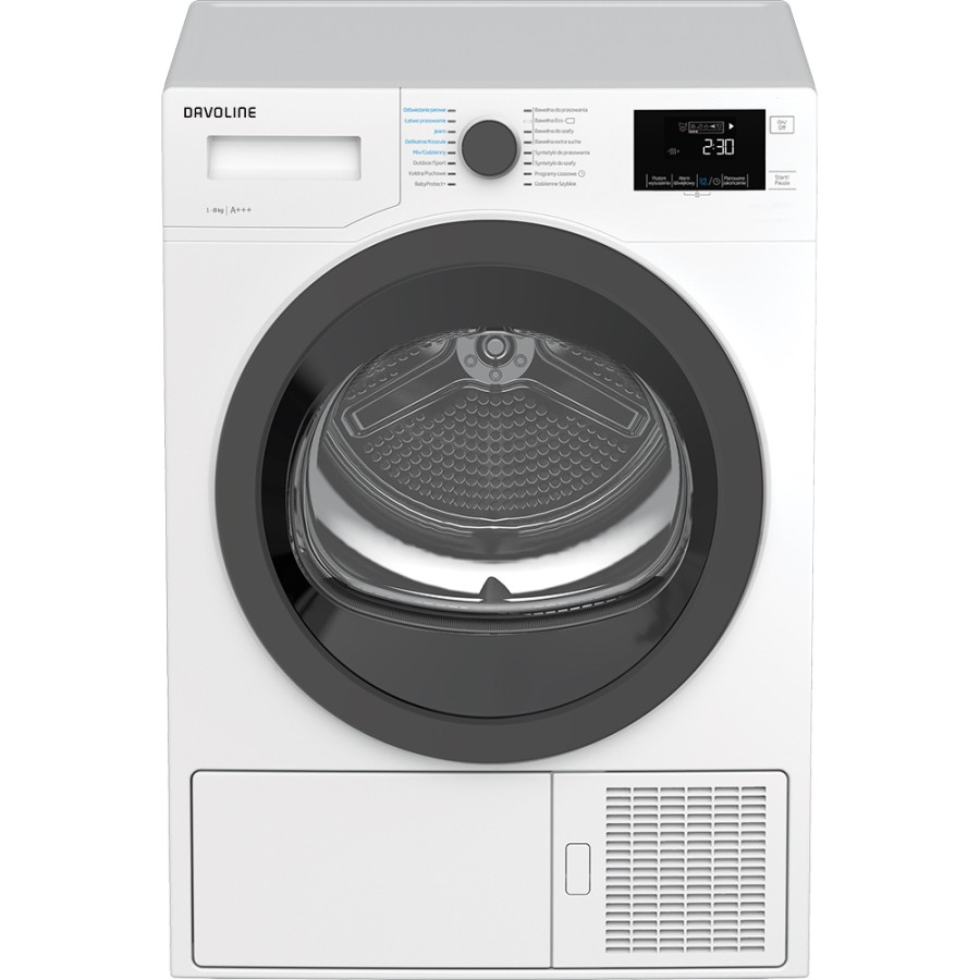 Davoline DRWD 7000 Στεγνωτήριο 7kg A+++ με Αντλία Θερμότητας Davoline DRWD 7000 Στεγνωτήριο 7kg A+++ με Αντλία Θερμότητας